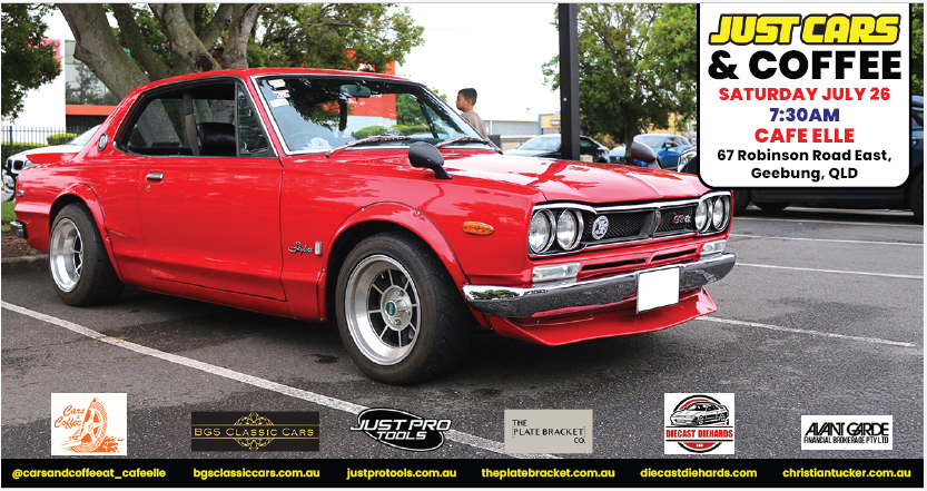 Horses, Bulls, Snakes and Cats at JUST CARS & COFFEE Brisbane