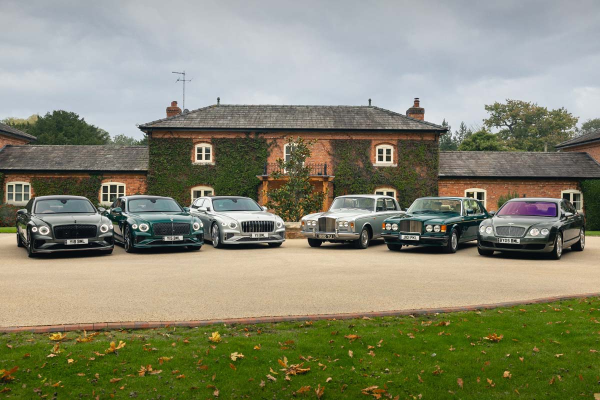 Bentley pays tribute to classic sedans