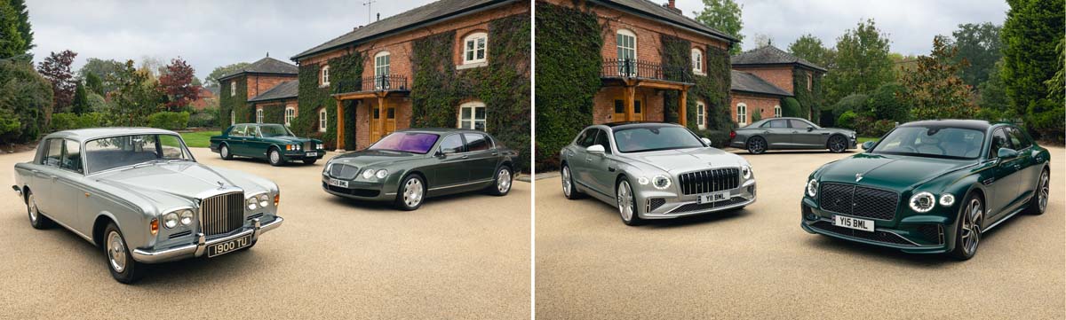 Bentley pays tribute to classic sedans