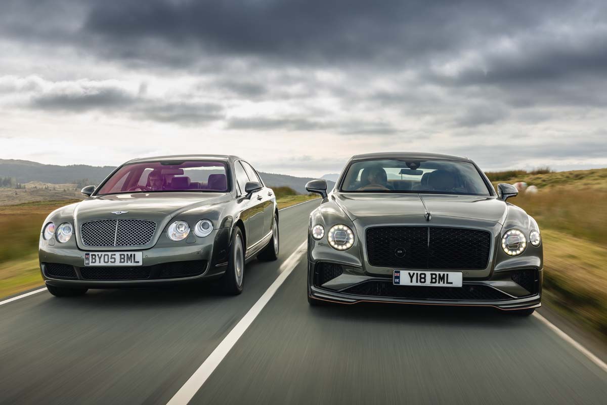 Bentley pays tribute to classic sedans