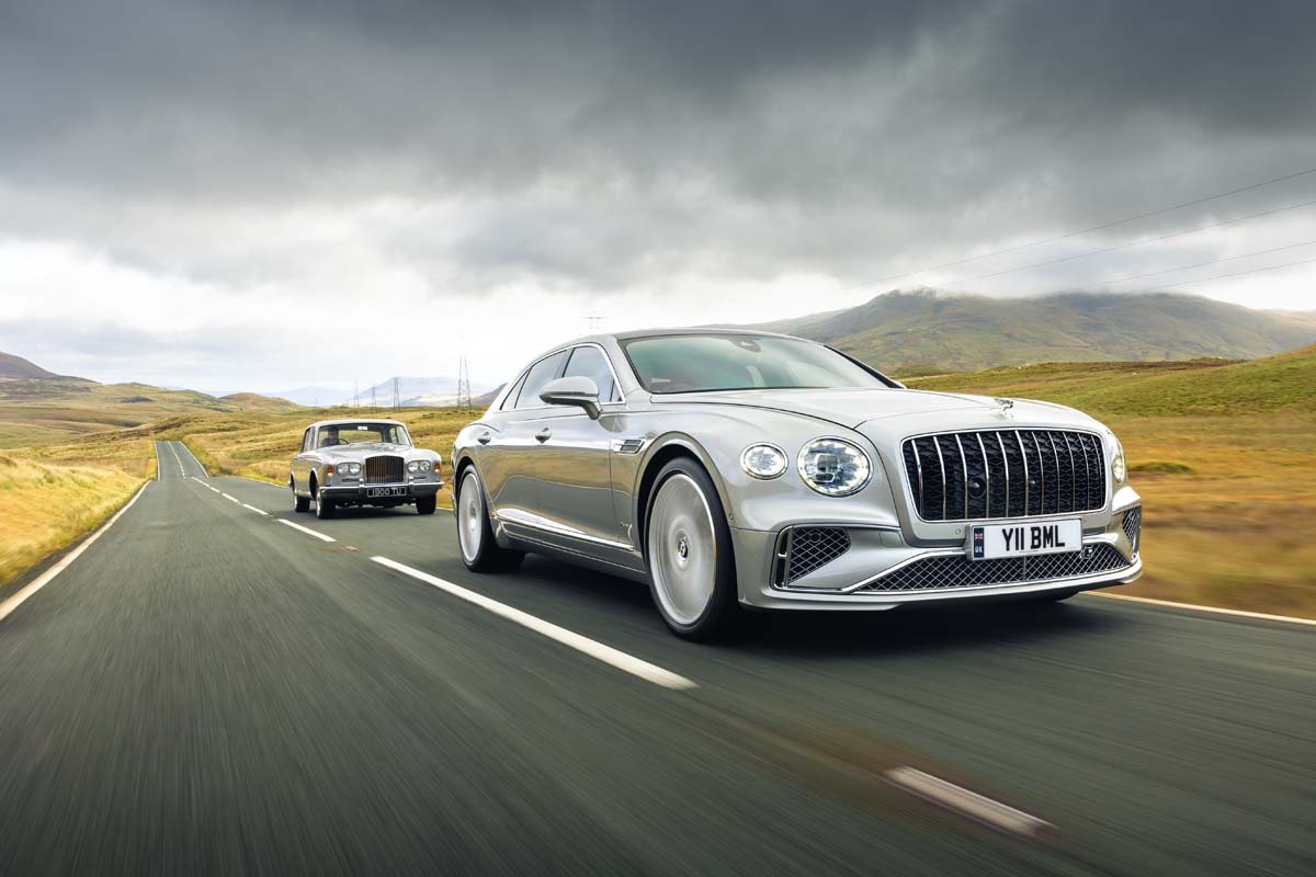 Bentley pays tribute to classic sedans