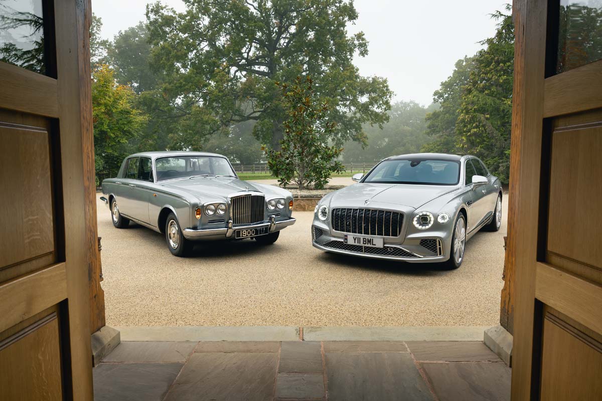 Bentley pays tribute to classic sedans