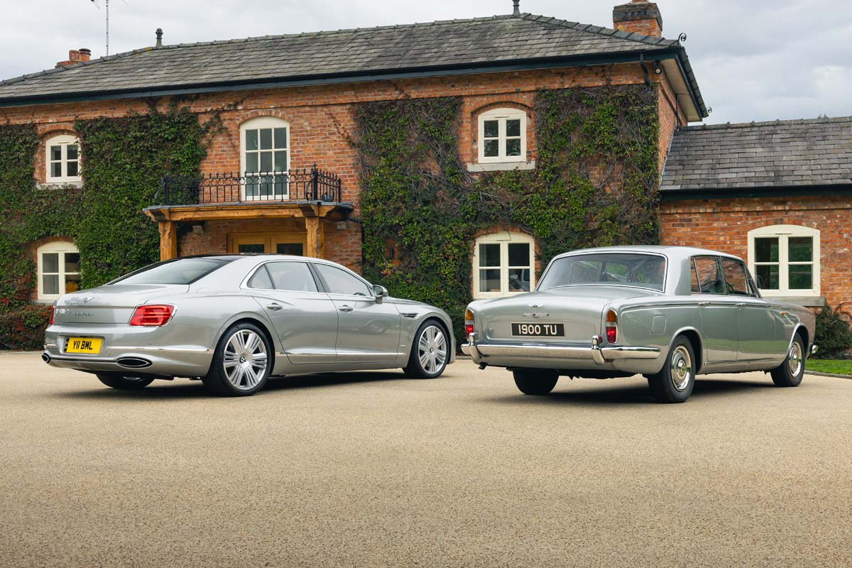 Bentley pays tribute to classic sedans