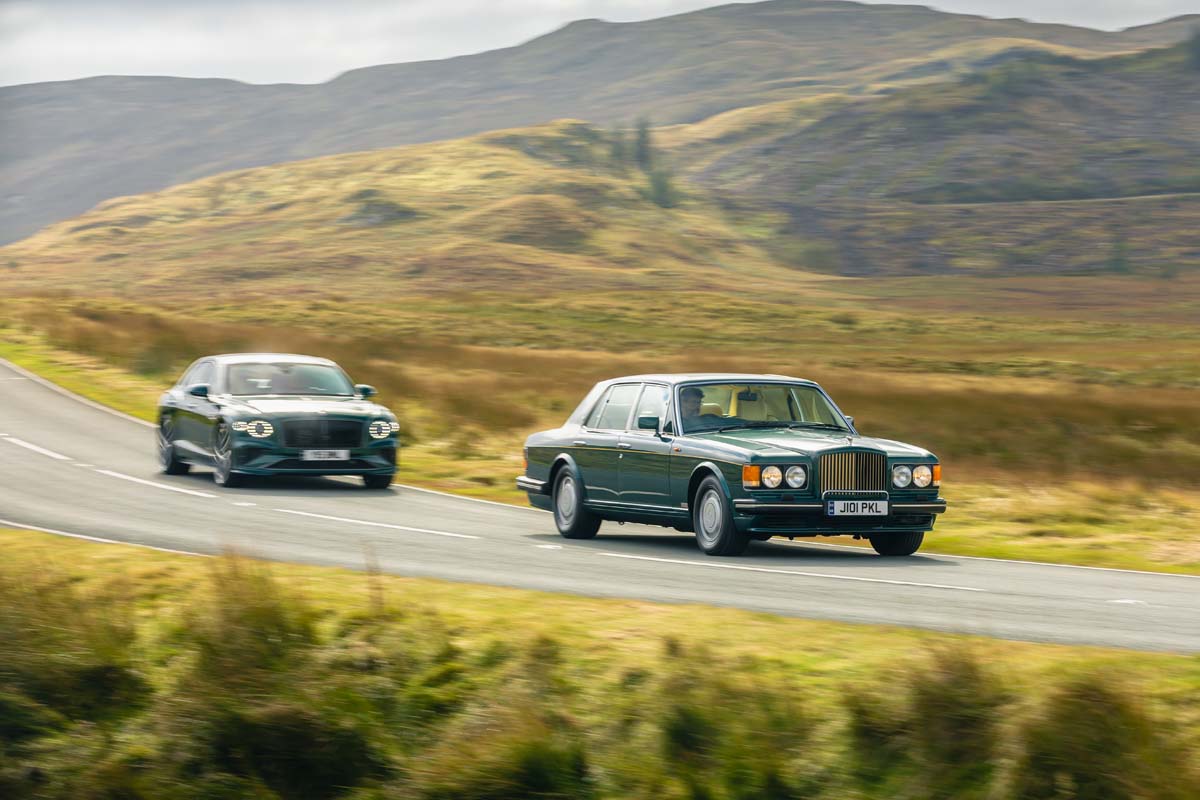 Bentley pays tribute to classic sedans