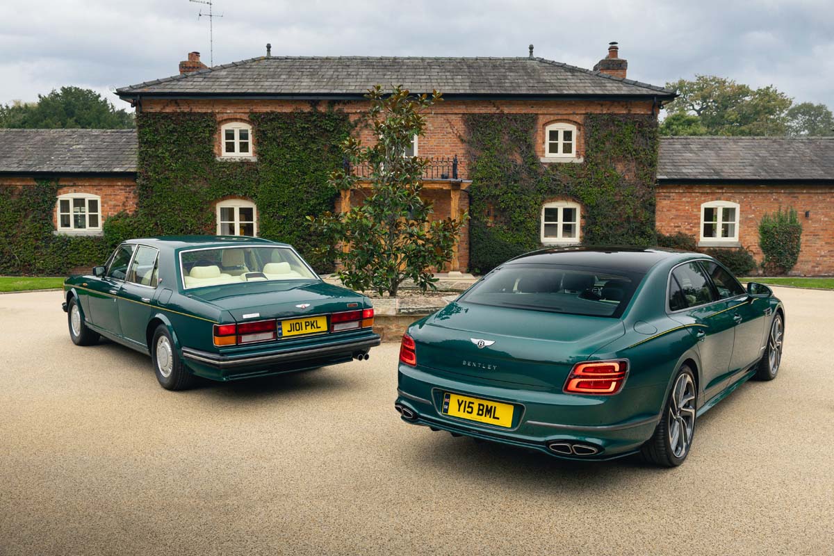 Bentley pays tribute to classic sedans