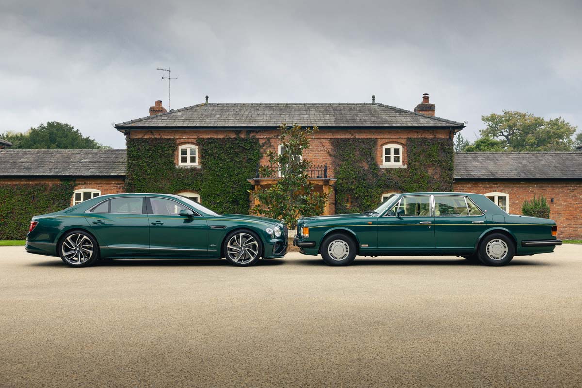 Bentley pays tribute to classic sedans