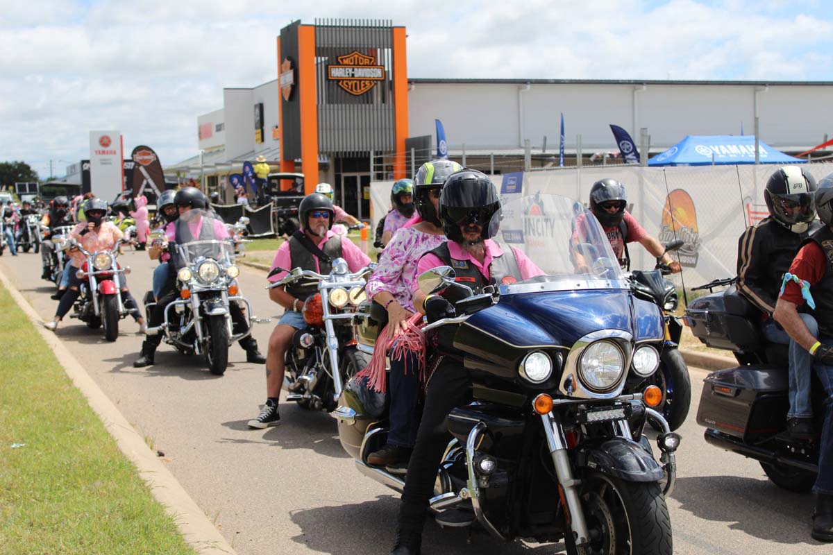 Queensland Harley riders raise funds for BCNA