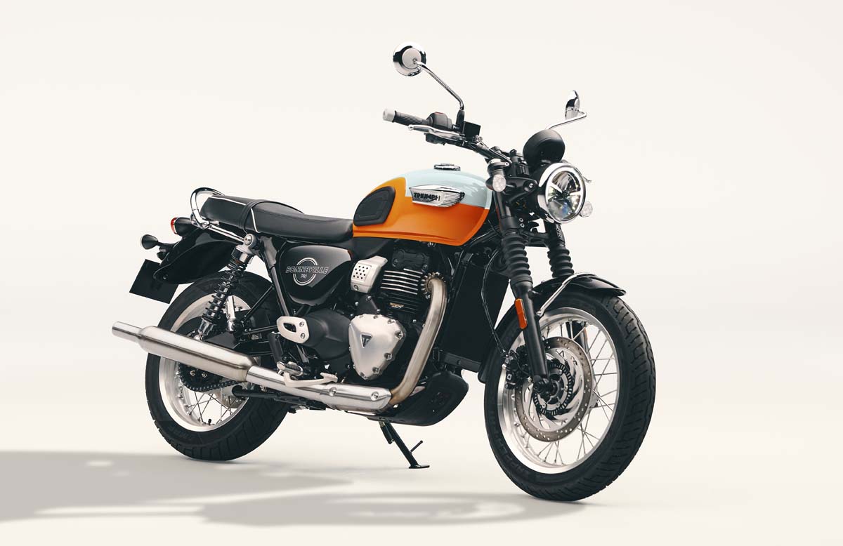 Triumph unveils Bonneville T40 and T40 Black