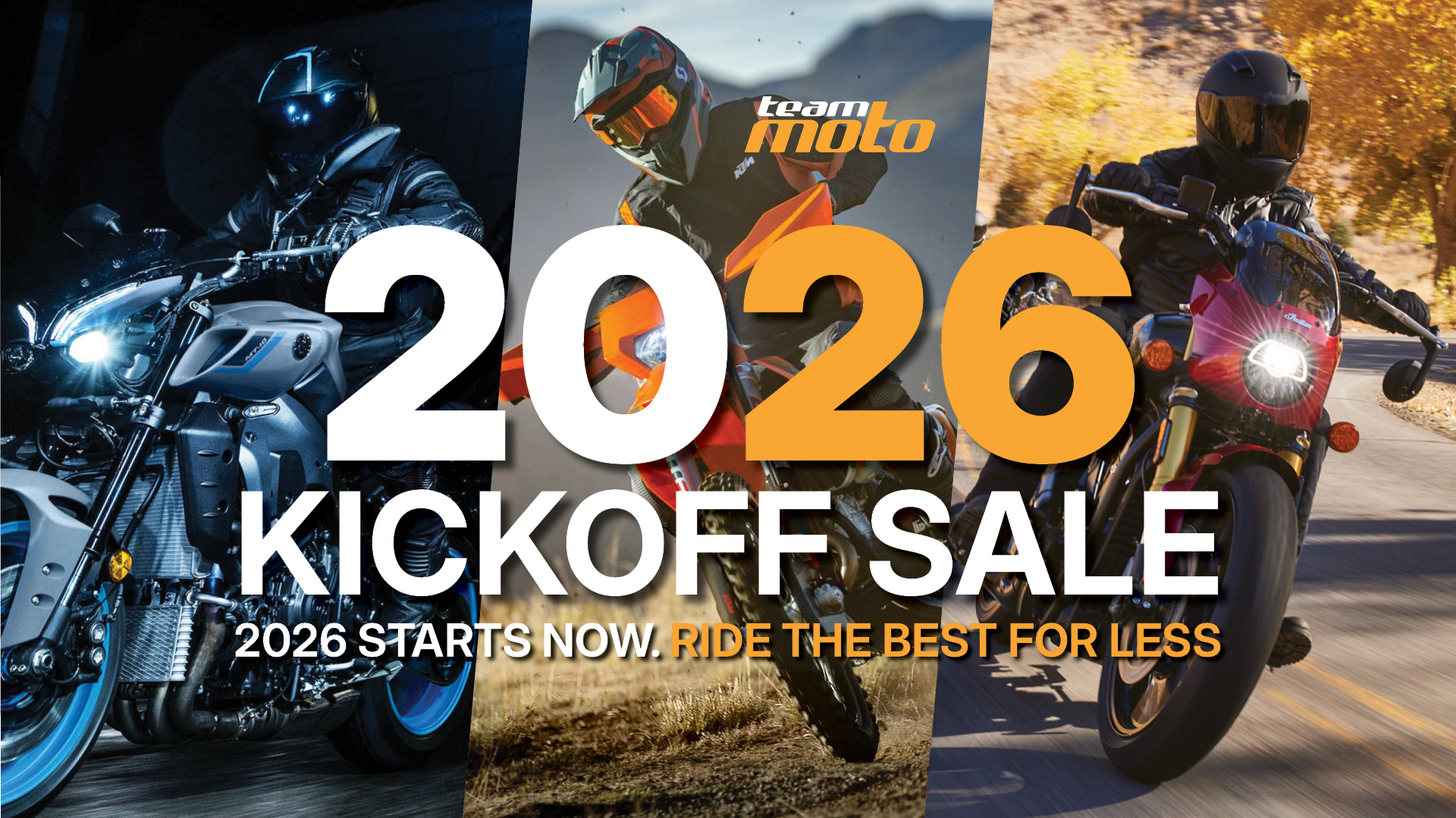 TeamMoto unveils massive ‘2026 Kickoff Sale’