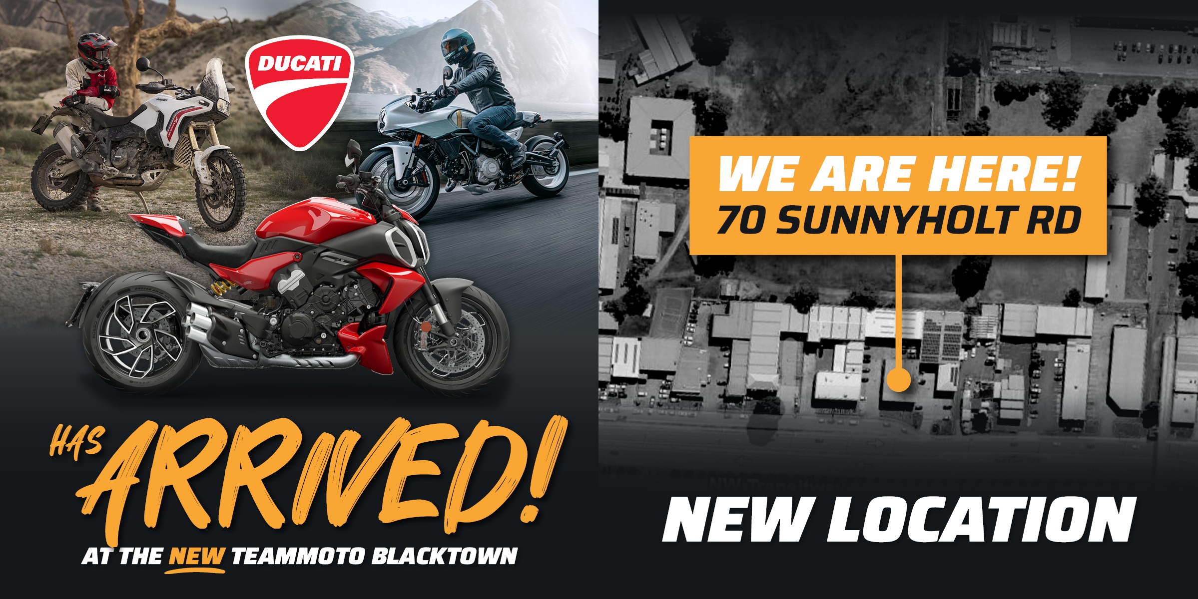 TeamMoto Blacktown – now with Ducati!