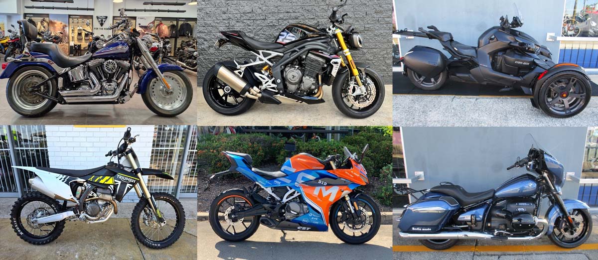 July is the perfect time to upgrade your motorcycle with TeamMoto.