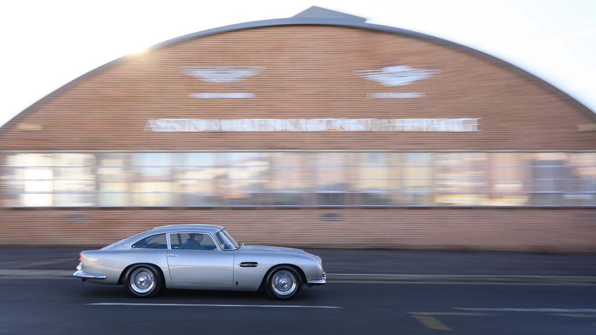Aston Martin Works restore classic DB5