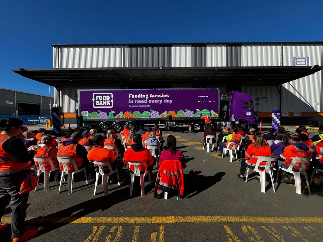 Volvo supports Foodbank