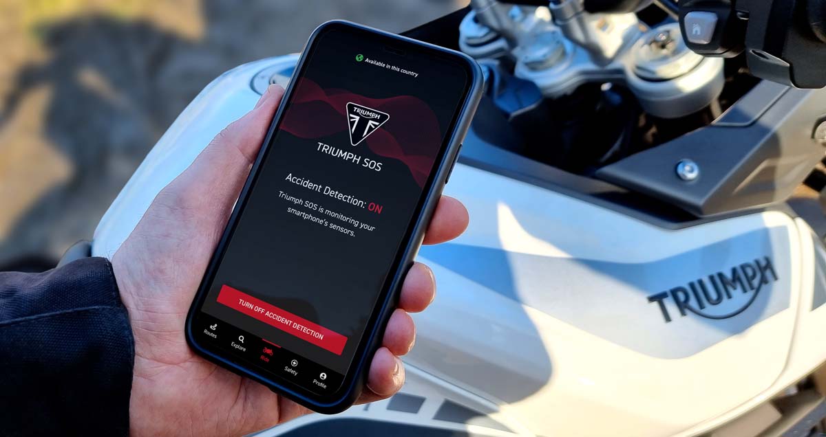 Triumph launches ‘SOS’ emergency alert app