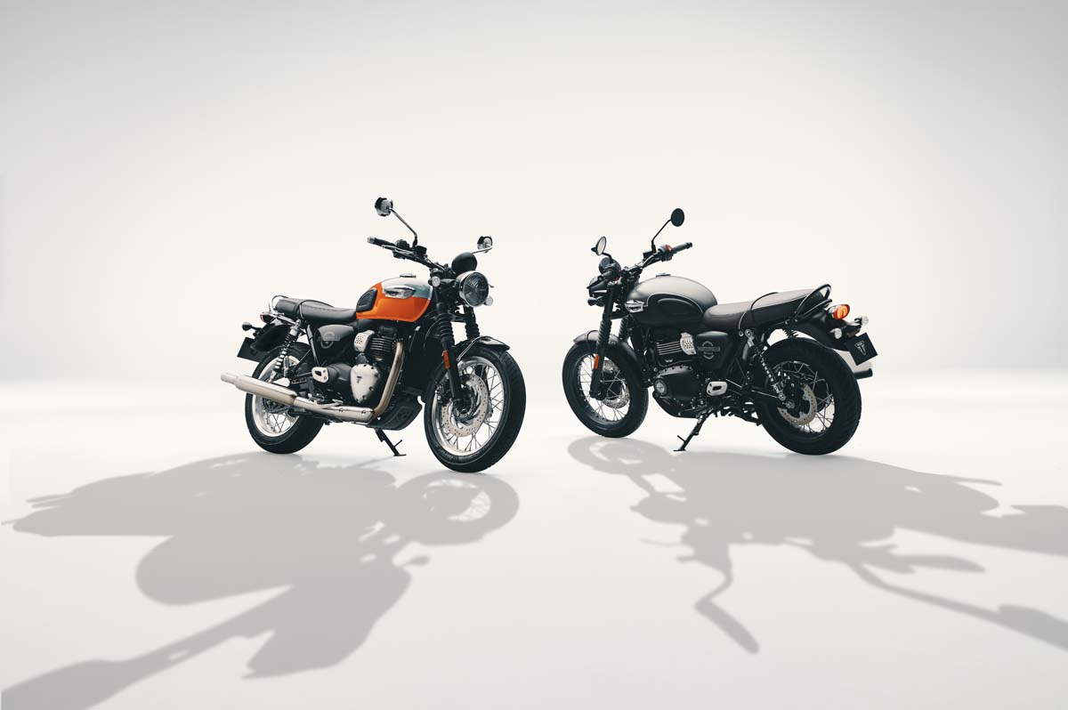 Triumph unveils Bonneville T40 and T40 Black