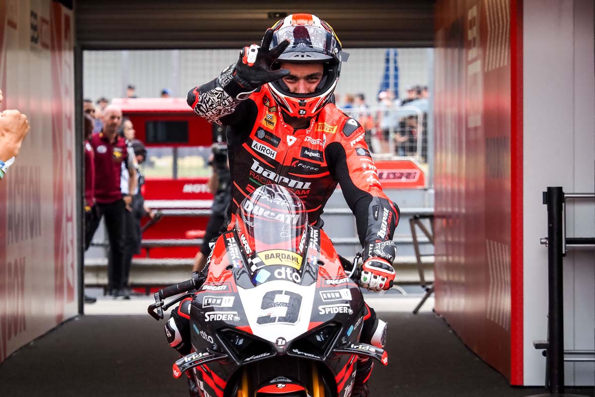 Danilo Petrucci signs with BMW WorldSBK team