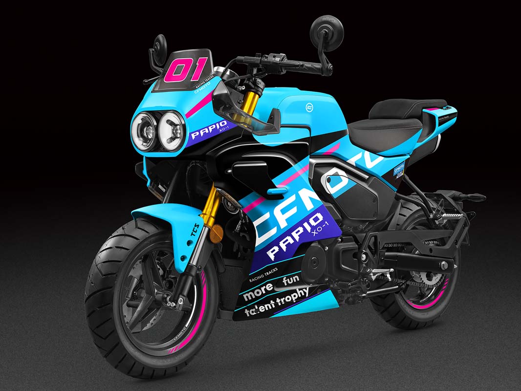 CFMoto updates XO Papio Racer