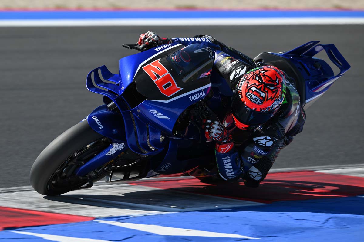 Yamaha unveils V4 MotoGP bike