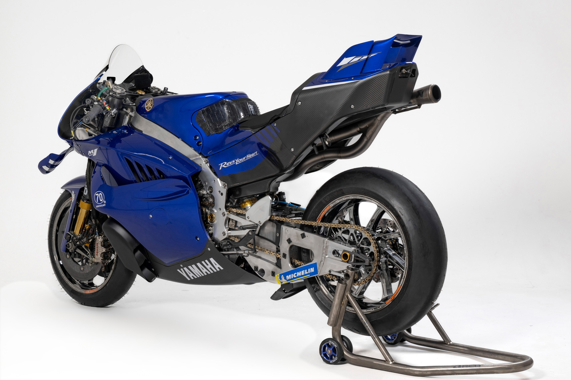 Yamaha unveils V4 MotoGP bike