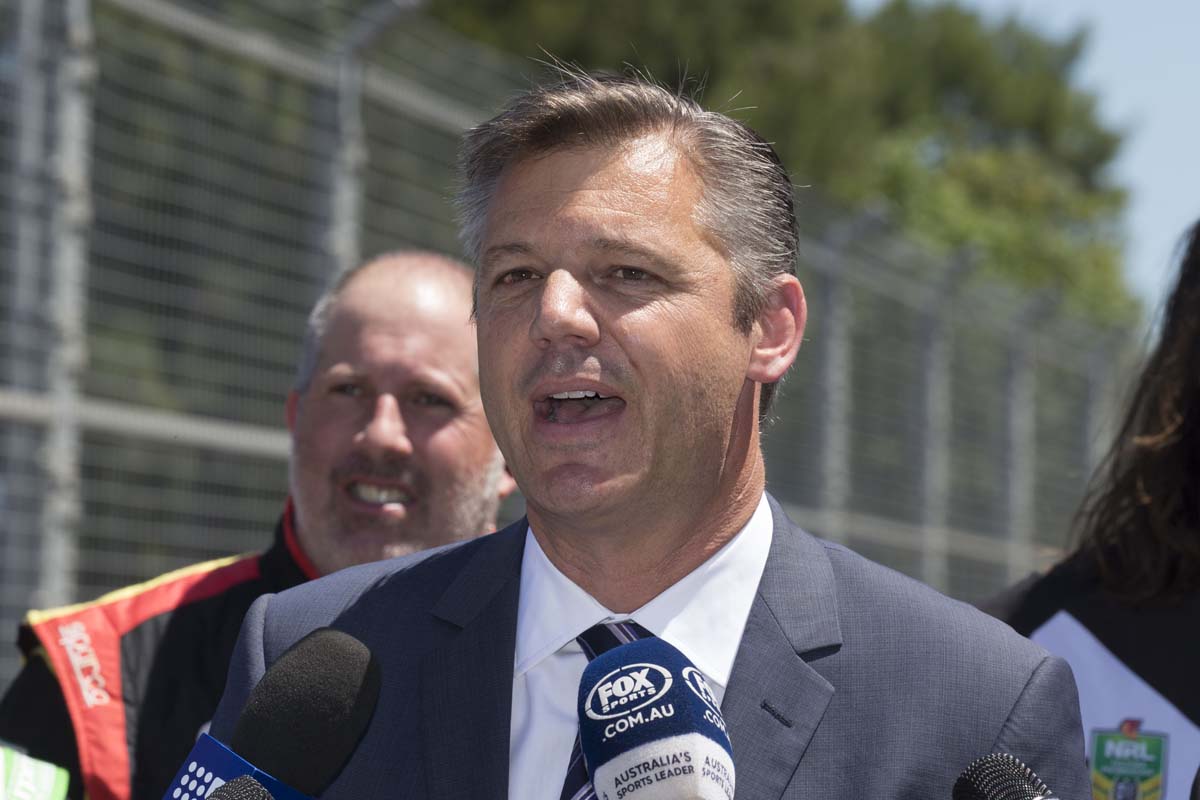 Warburton departs Supercars CEO role