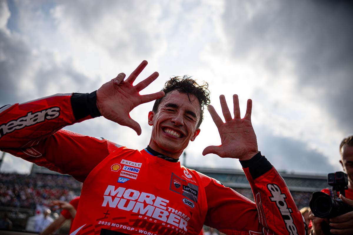 Marc Marquez is 2025 MotoGP World Champion
