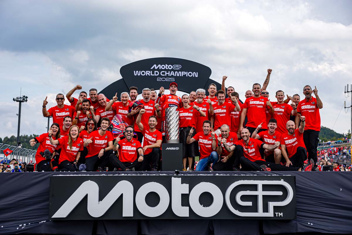 Marc Marquez is 2025 MotoGP World Champion