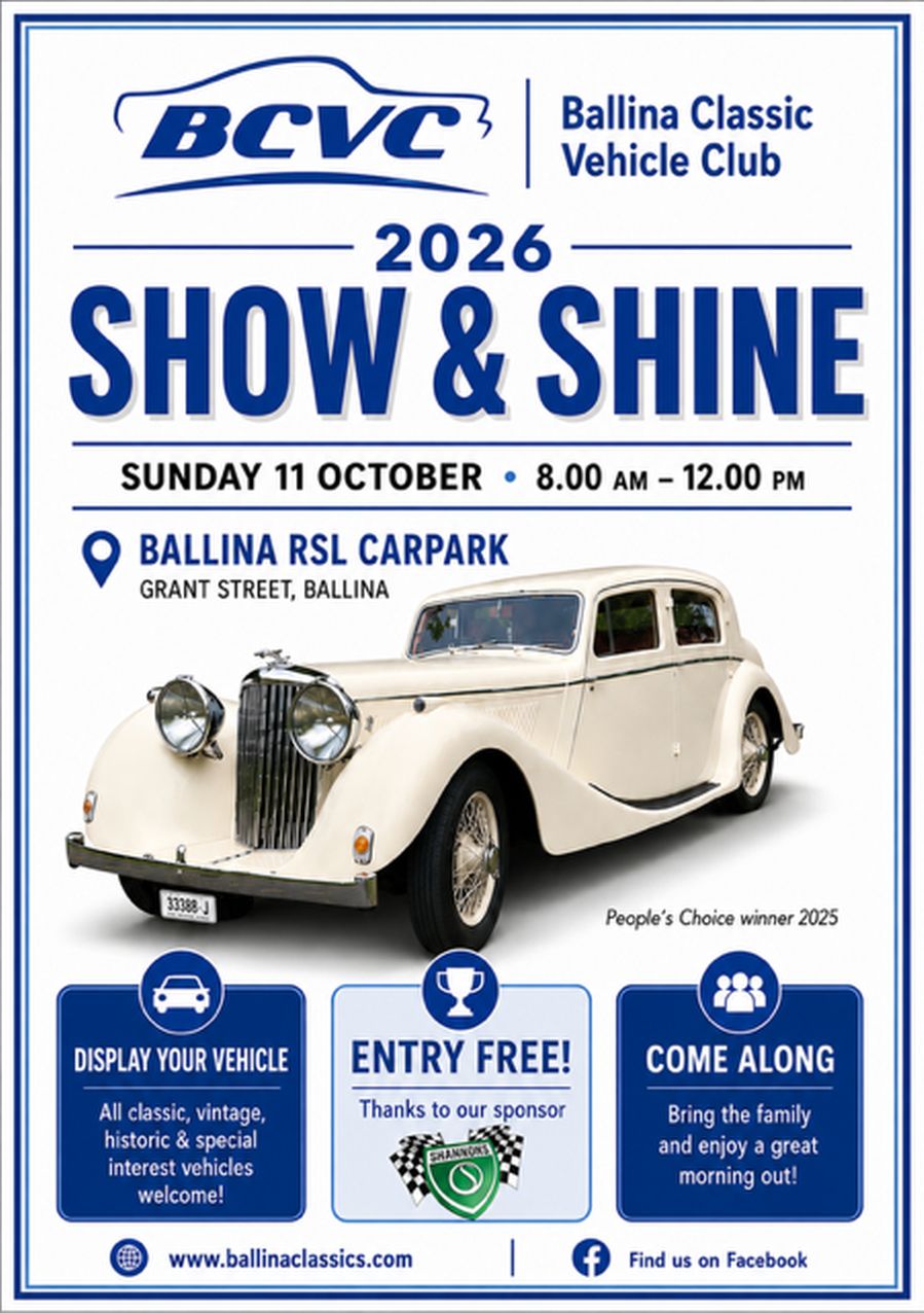 BCVC Show & Shine 2026