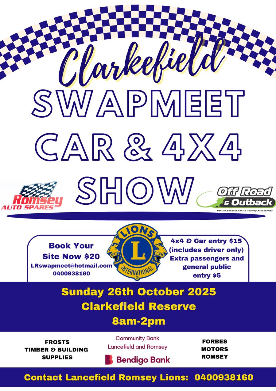 Clarkefield Swapmeet, Car & 4x4 Show