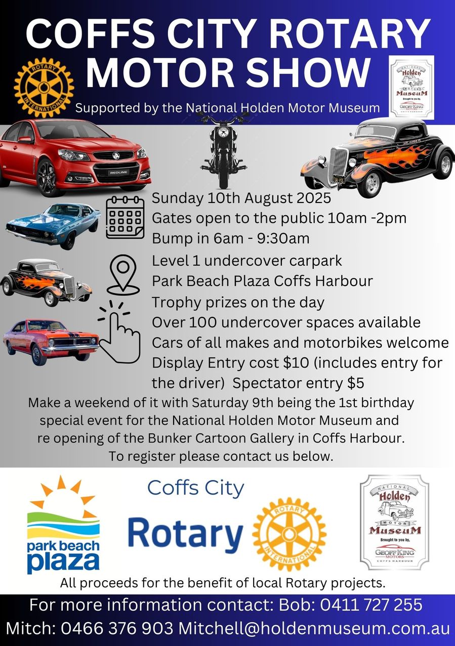 COFFS CITY ROTARY MOTOR SHOW