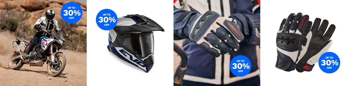 Save big on BMW Motorrad apparel at Morgan & Wacker BMW QLD