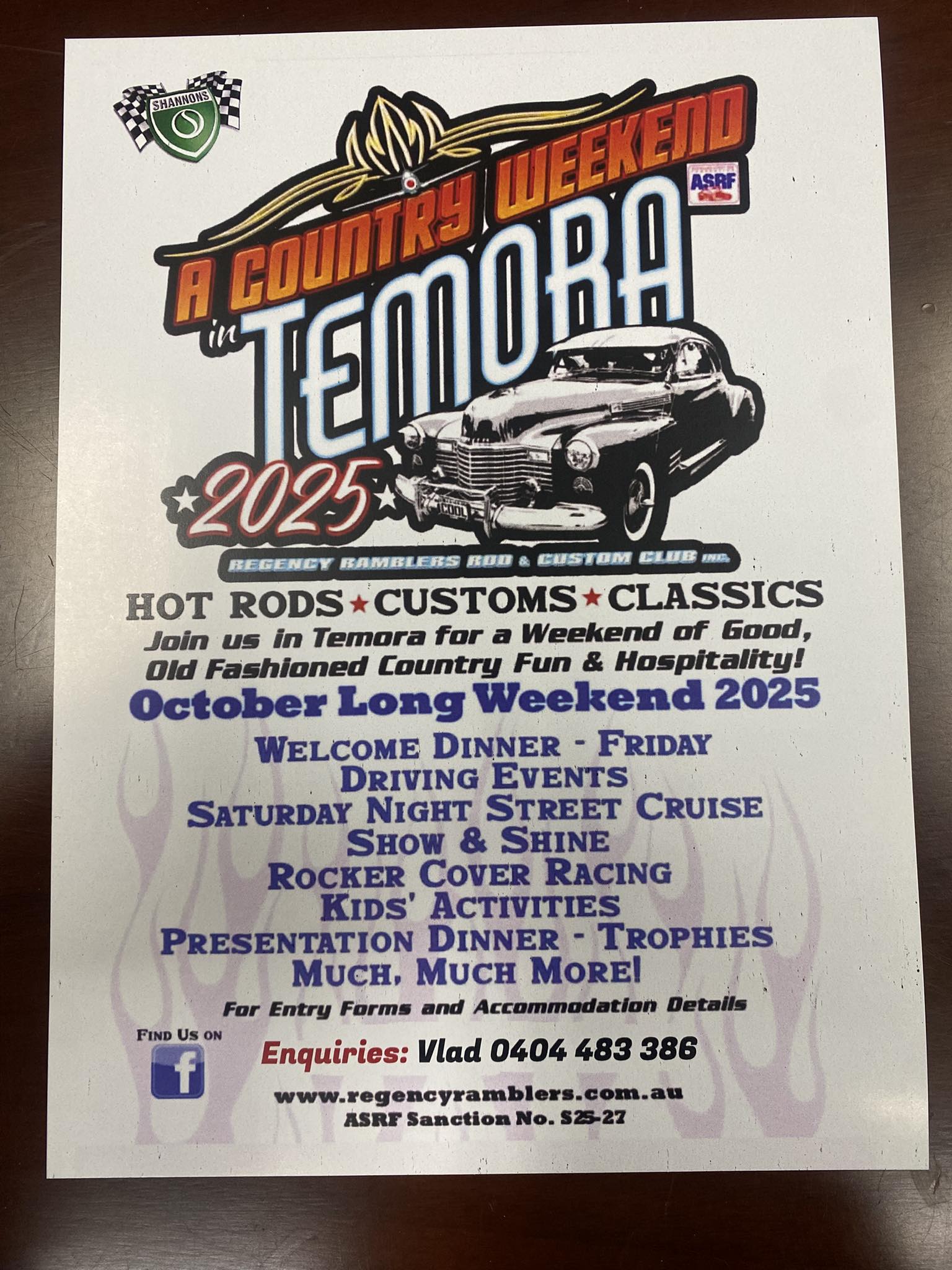 A COUNTRY WEEKEND IN TEMORA