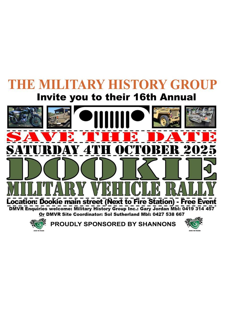 Dookie Military Vehicle Rally