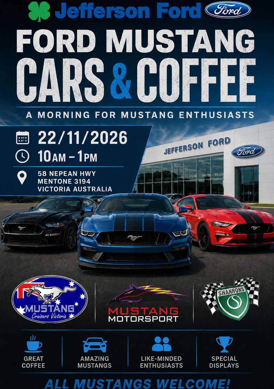 FORD MUSTANG CARS & COFFEE 