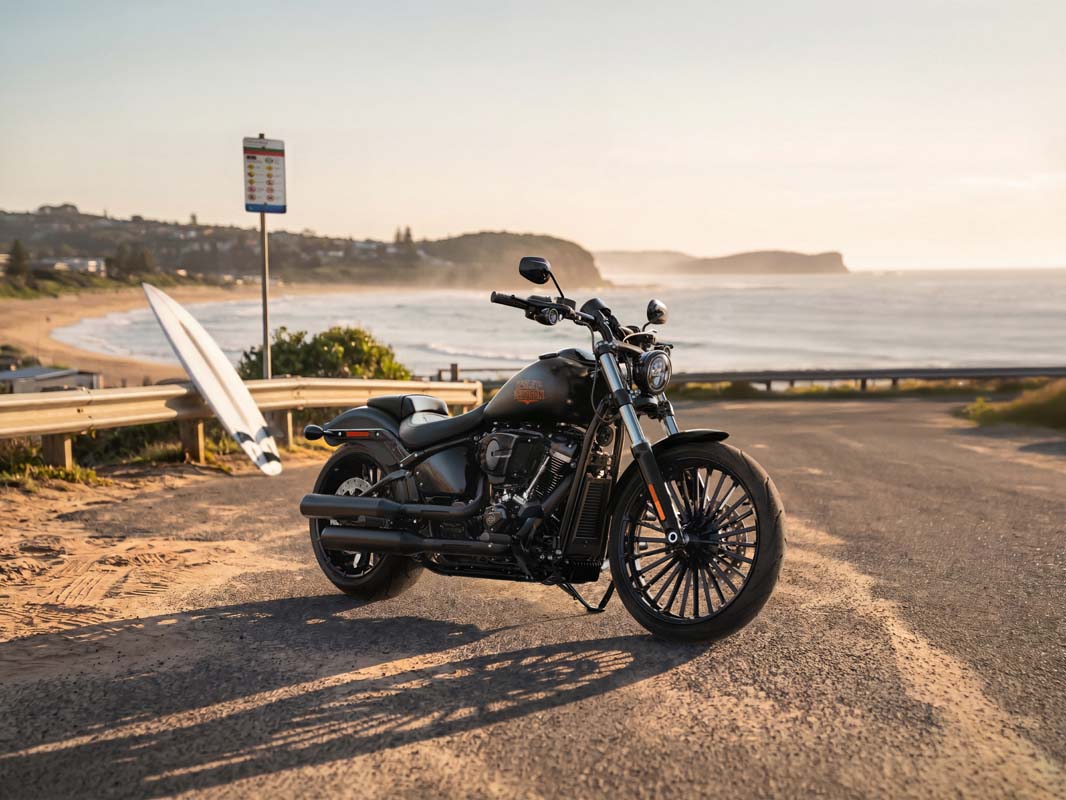 Harley-Davidson reveals blacked-out Breakout