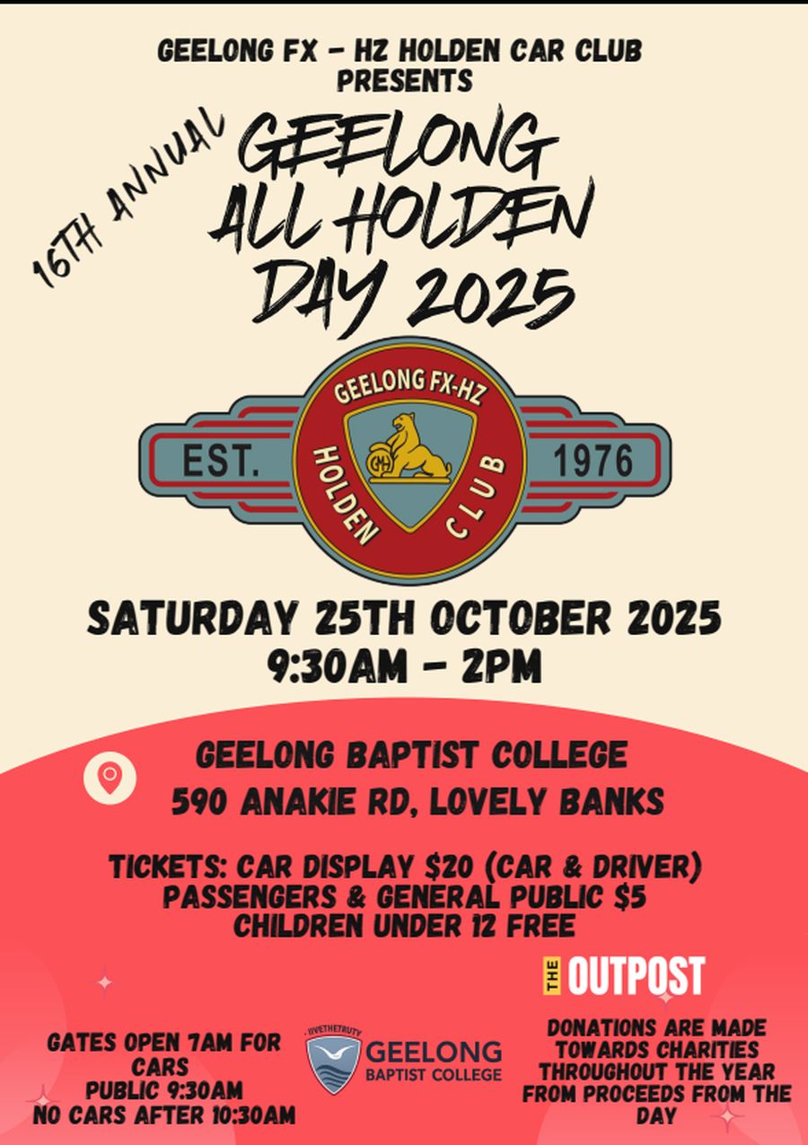 geelong holden day
