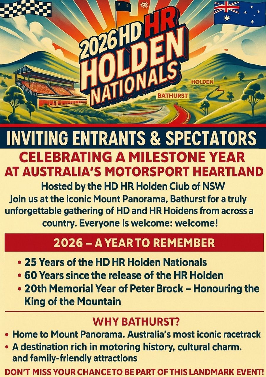 HD HR Holden Nationals 2026
