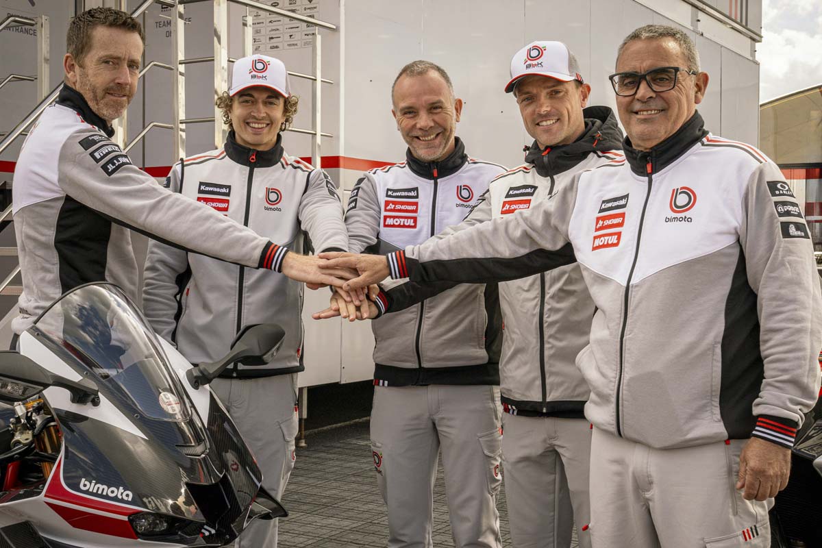 Bimota re-sign Lowes, Bassani for 2026 WorldSBK