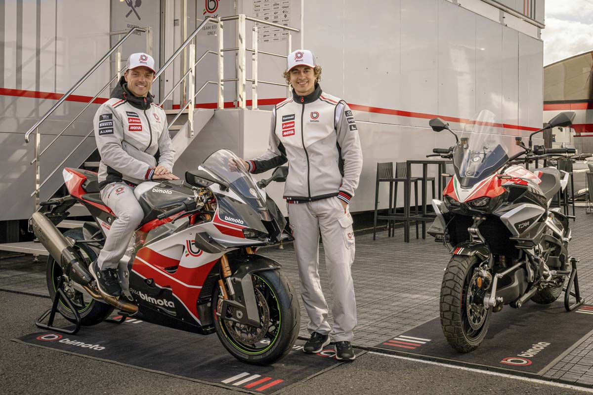 Bimota re-sign Lowes, Bassani for 2026 WorldSBK