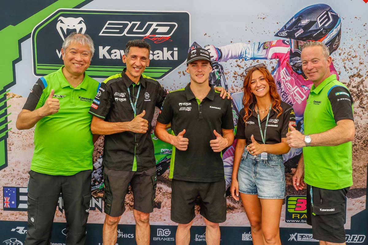 Jake Cannon signs new deal with Bud Kawasaki