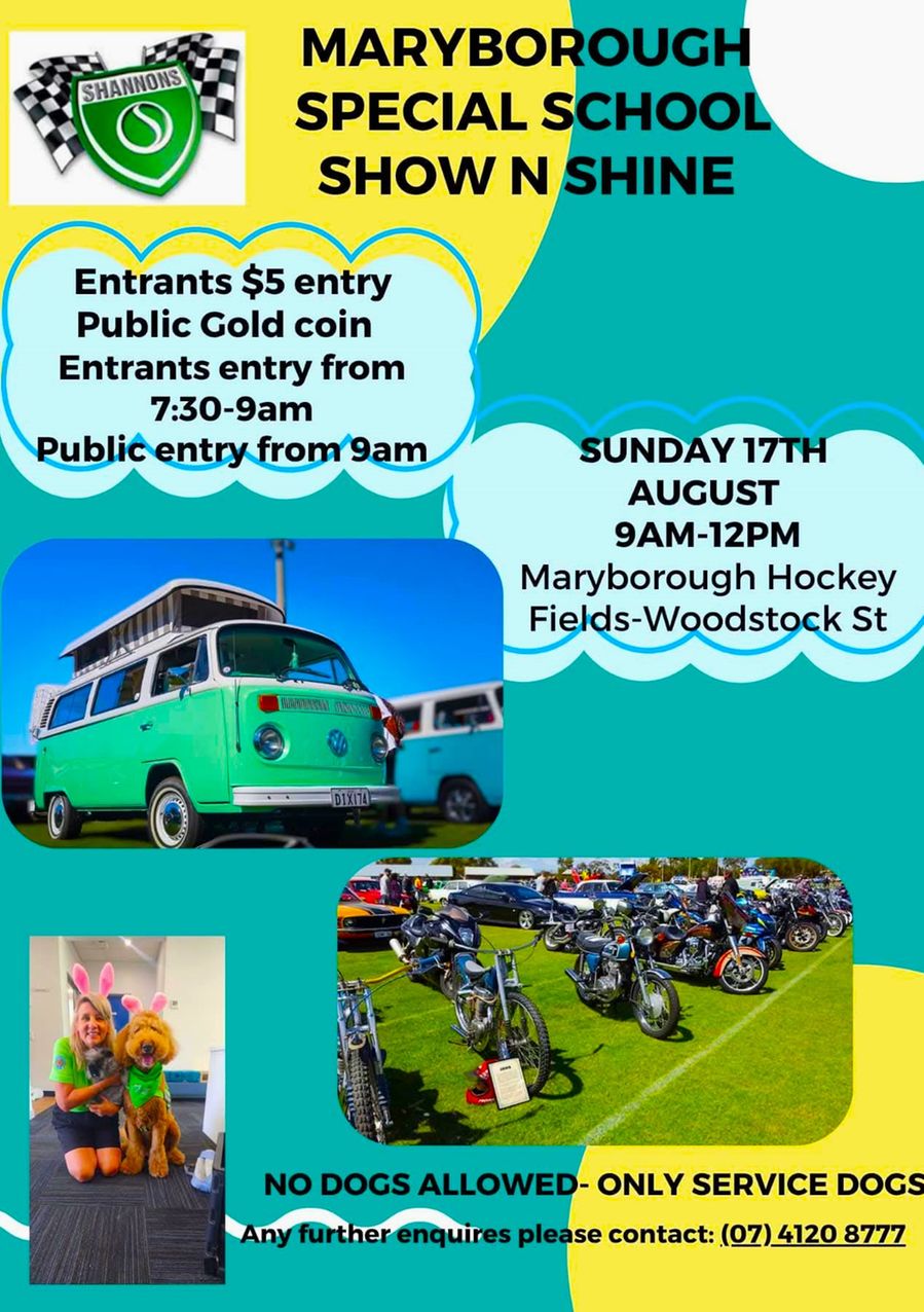 Maryborough Special school show & shine