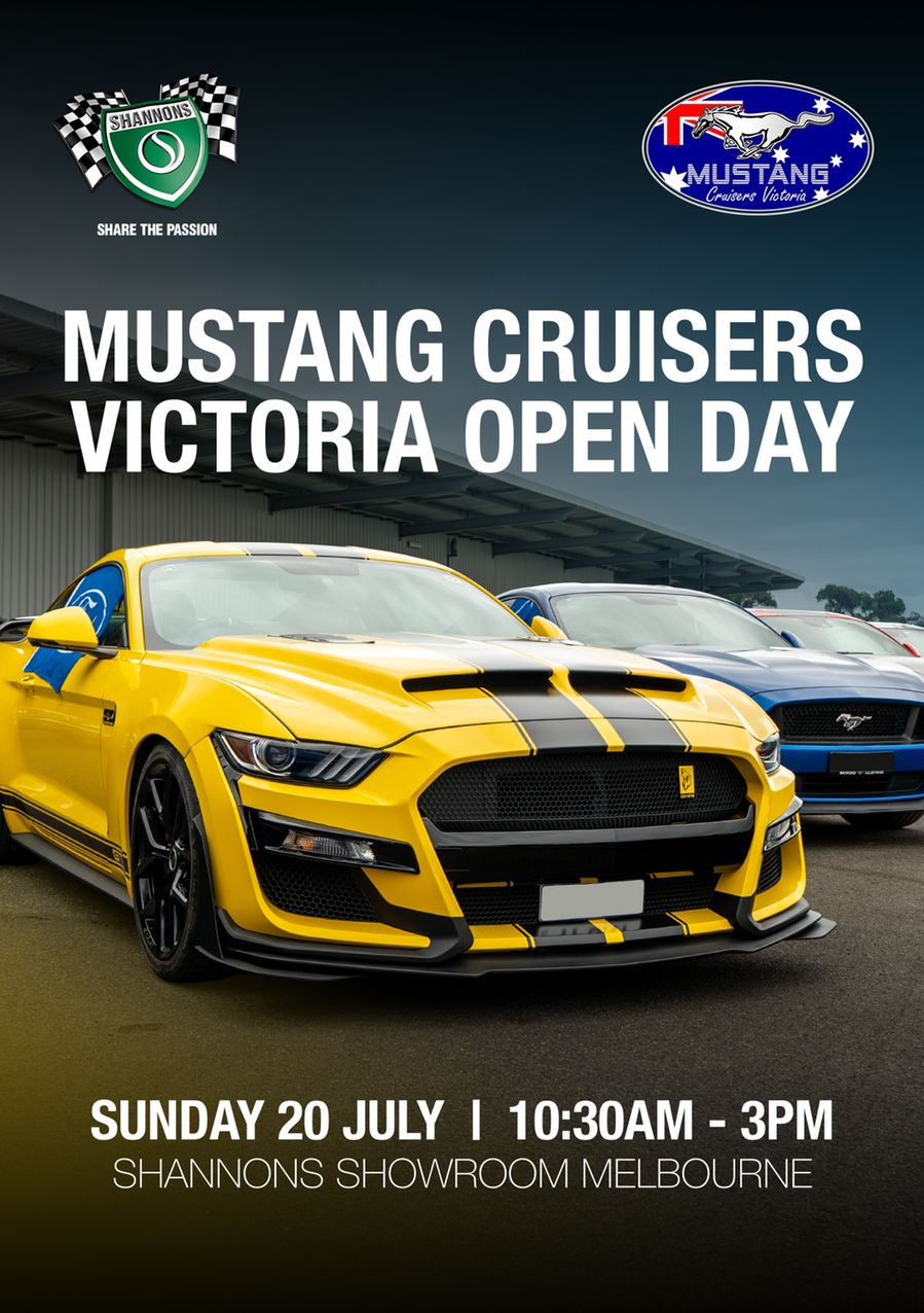 Mustang Cruisers Victoria Open Day