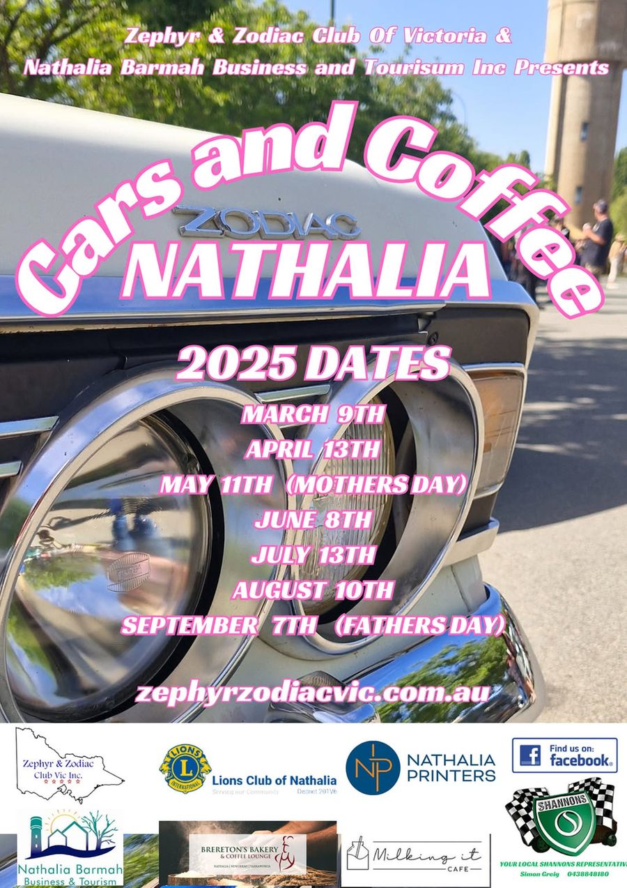 Nathalia Father's day Cars n Coffee Show