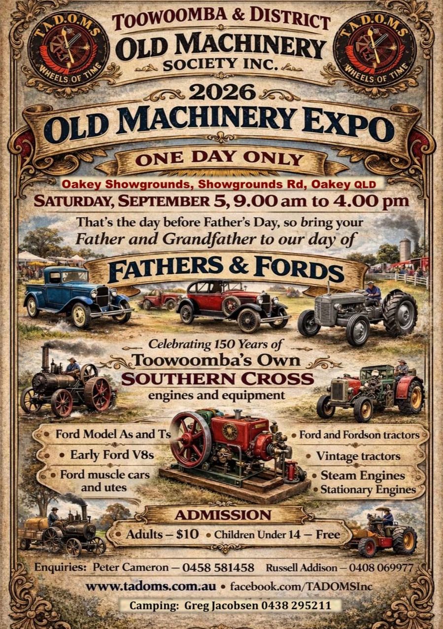 Old Machinery Expo - Fathers & Fords
