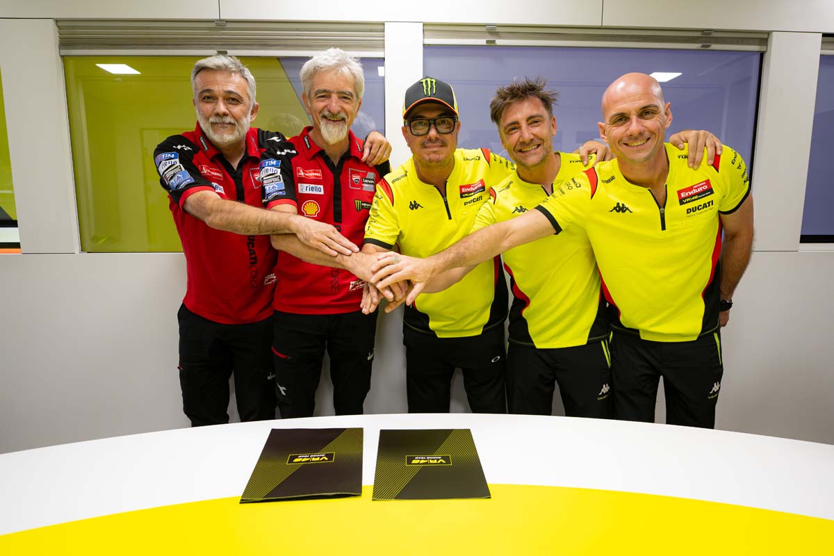 VR46 Racing Team renew MotoGP deal with Ducati