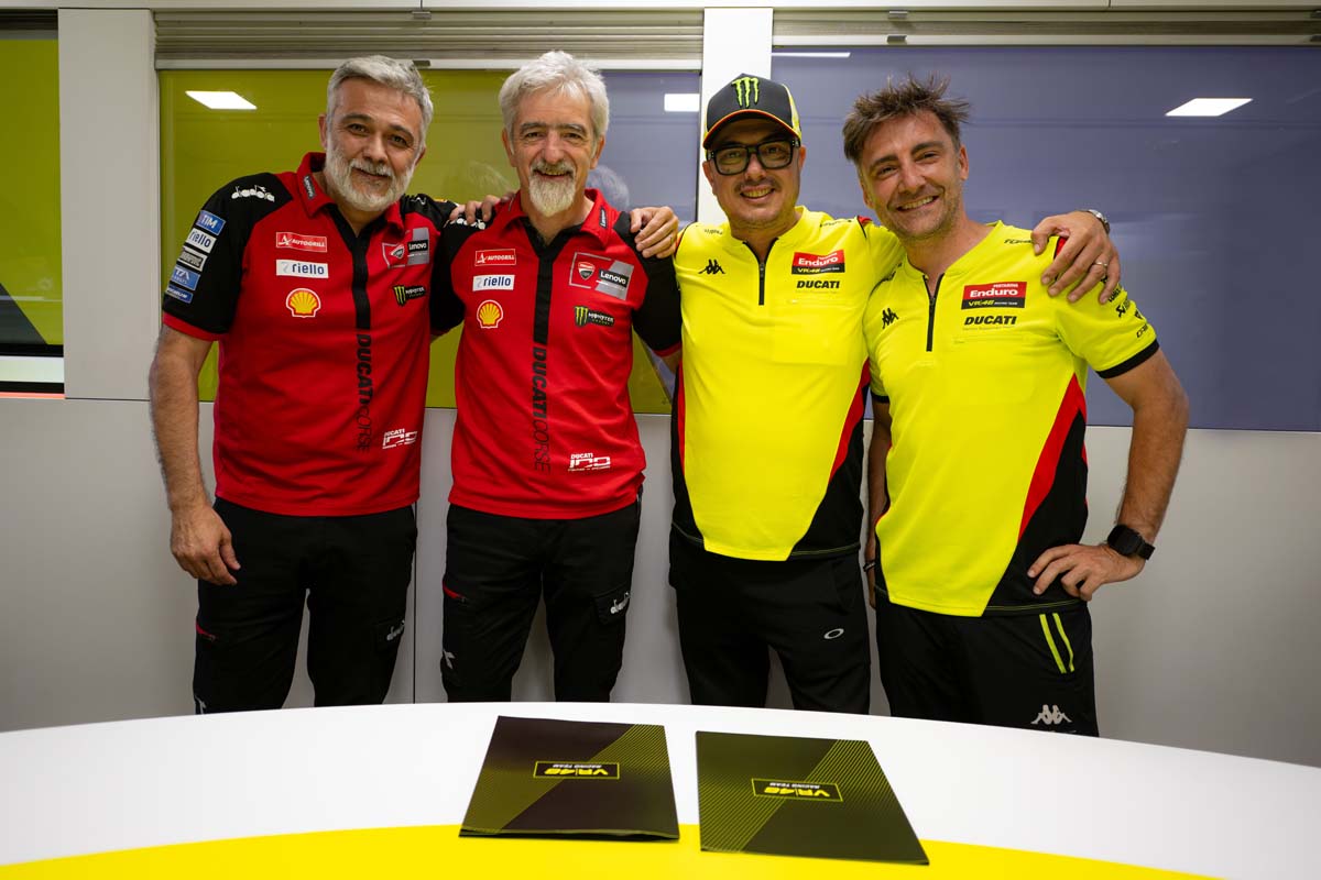 VR46 Racing Team renew MotoGP deal with Ducati
