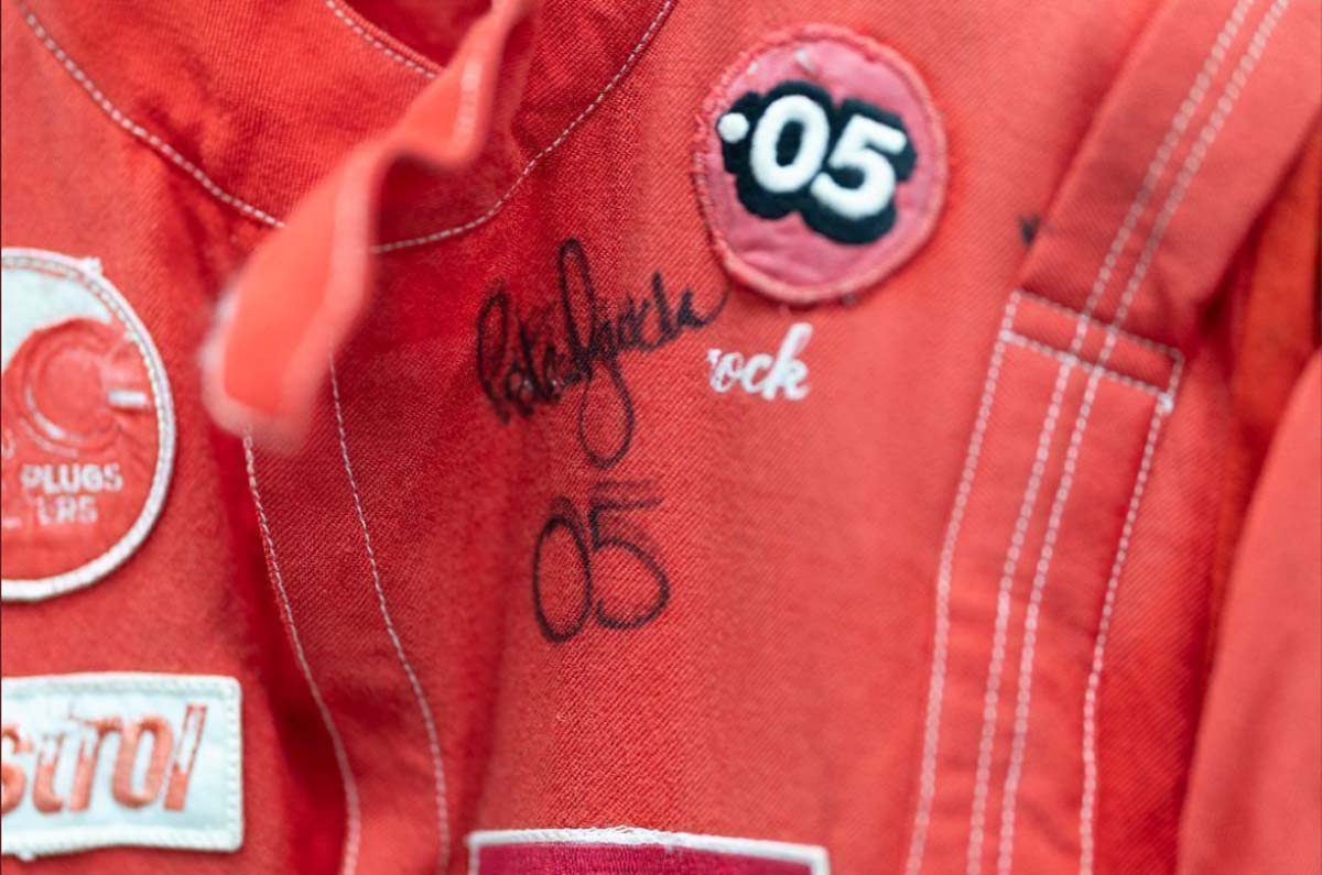 Suited up for Glory: Peter Brock's HDT race suit is going under the hammer