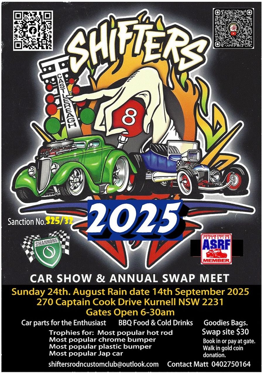 Shifters Car Show & Swap Meet