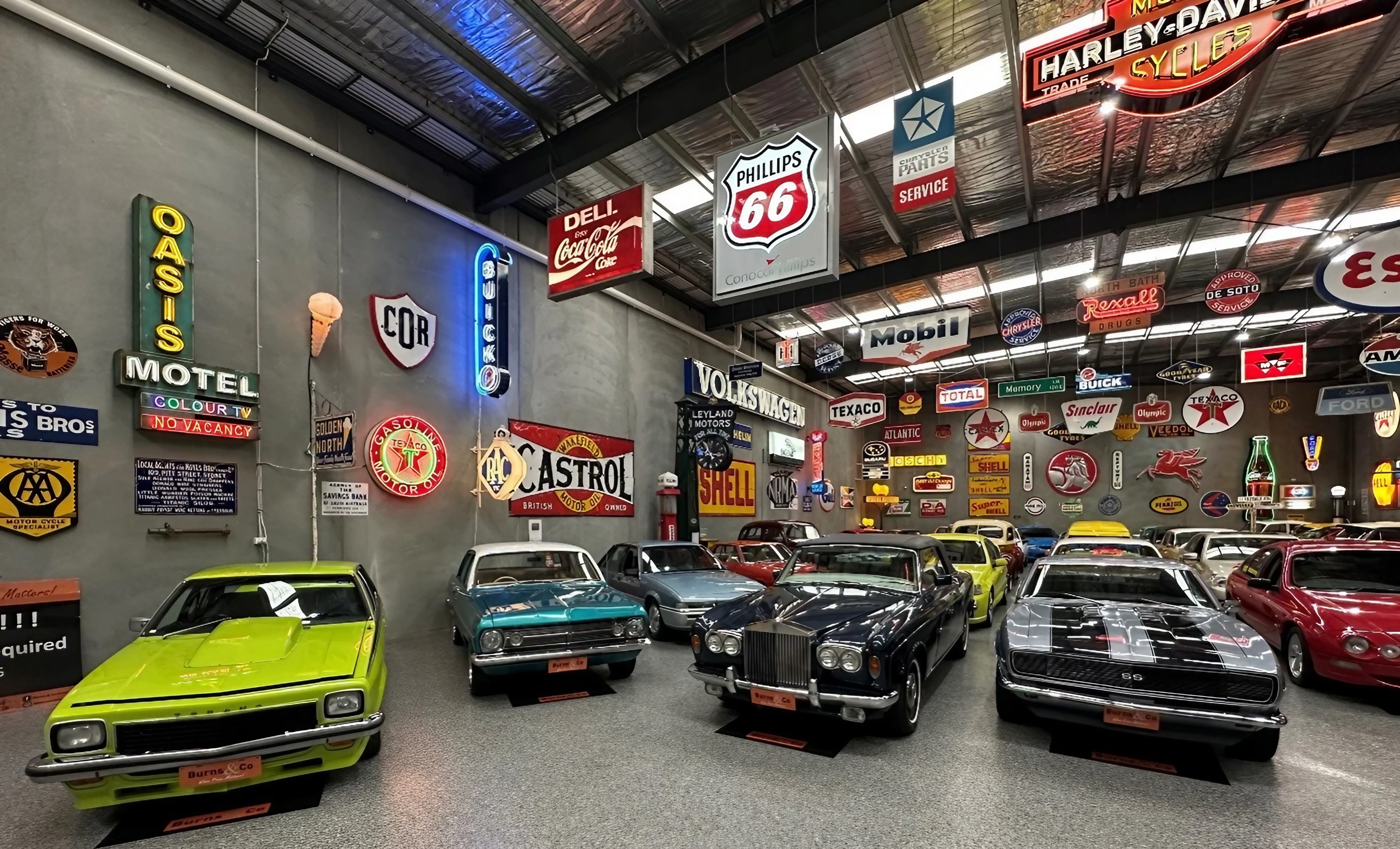 Three huge nights of Muscle, Classics & Motoring will go under the hammer with Burns & Co.