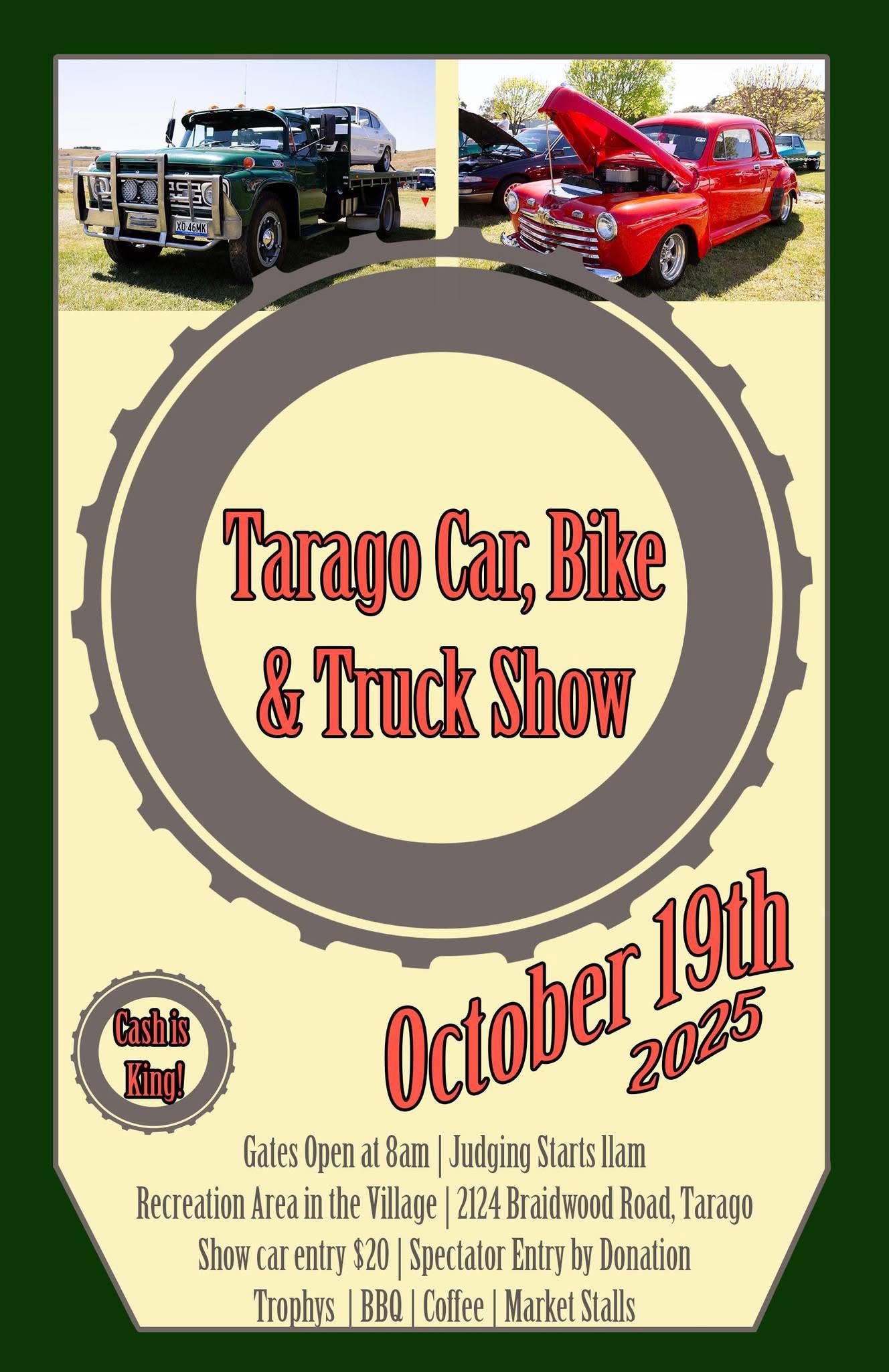 TARAGO CAR BIKE AND TRUCK SHOW