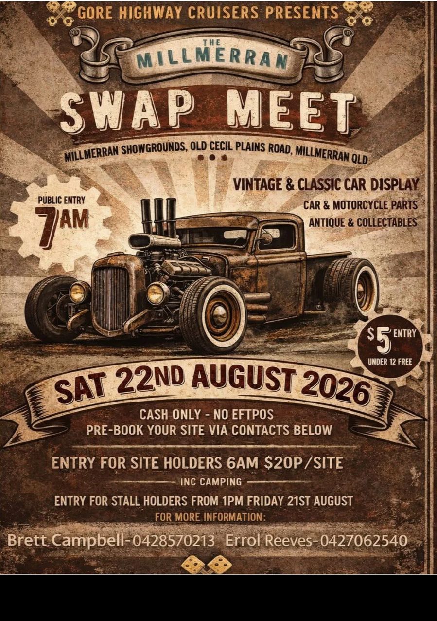 The Millmerran Swap Meet - Qld